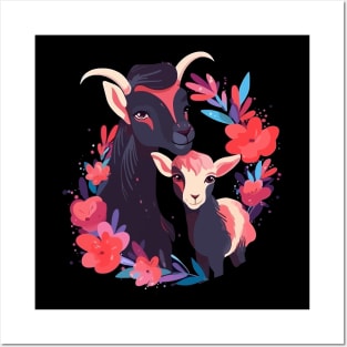 Goat Mothers Day Posters and Art